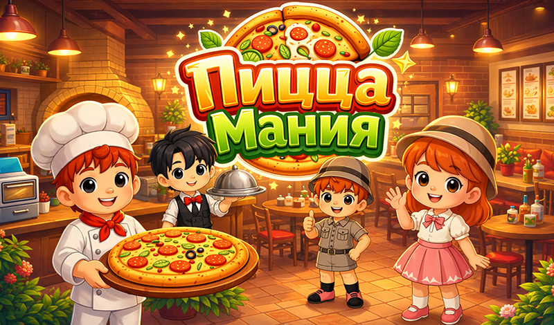 Обложка игры Пицца Мания